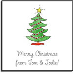 Kelly Hughes Designs - Gift Stickers (Trim The Tree - Holiday) (s127)